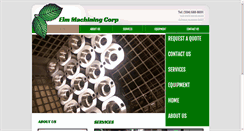 Desktop Screenshot of elmmachining.com